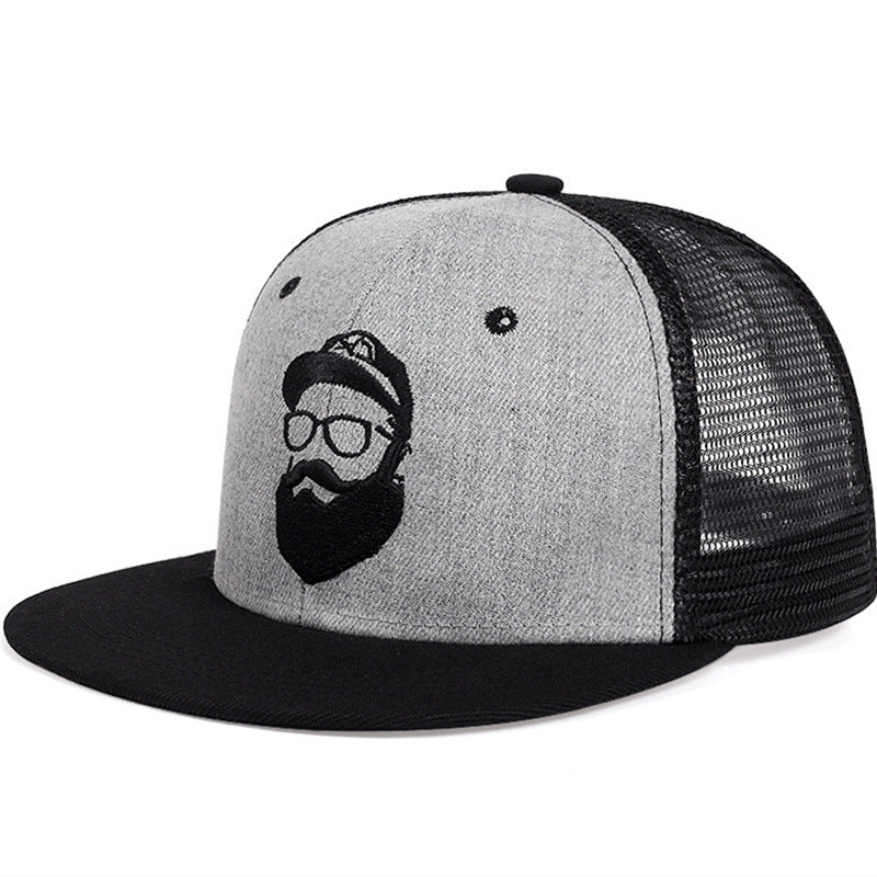 Wholesale Bearded Uncle Baseball Cap Hip Hop Cap Sports Sun Hat ACC-HT-KuBang006
