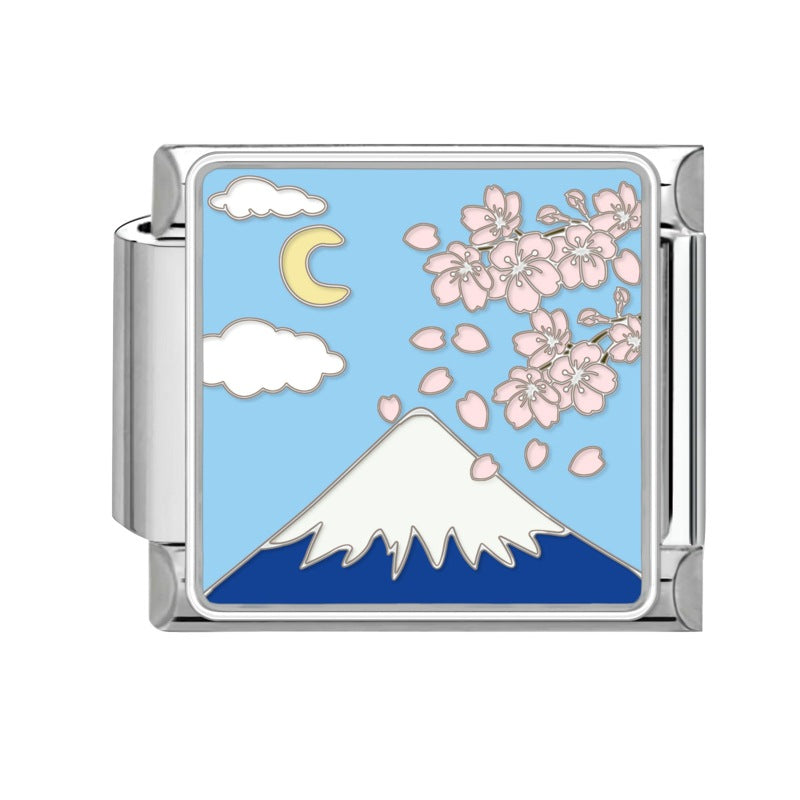 Wholesale Italian Charm Bracelet 9mm DIY Splicing Cute Creative Pendant Stainless Steel Composable Bracelet