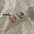 Wholesale Retro Light Luxury Golden c-shaped Earrings