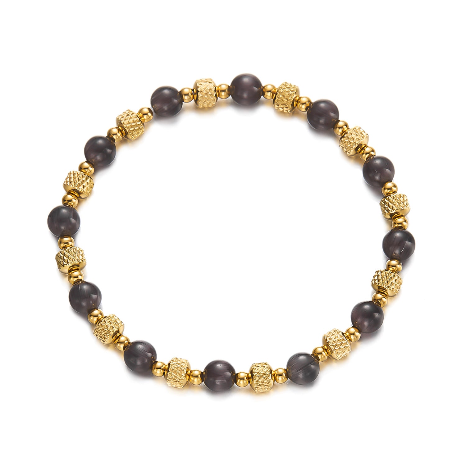 Wholesale stainless steel cat's eye bracelet