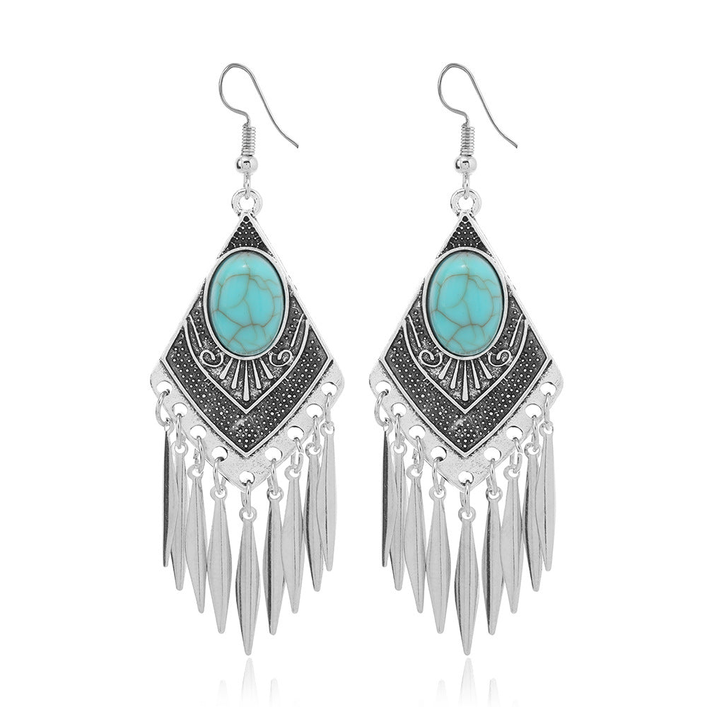 Wholesale  Bohemian Vintage Ethnic Style Earrings