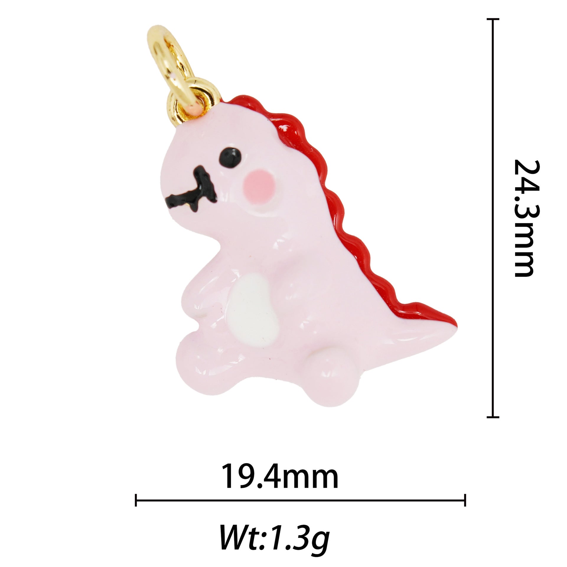 Wholesale 10pcs Electroplated Ladies 18k Necklace Decorations Pendant