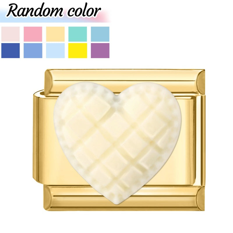 Wholesale Italian Charm Bracelet 9mm DIY Splicing Cute Creative Stainless Steel Composable Bracelet