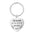 Wholesale Rainbow Stainless Steel Engraving Pendant Keychain