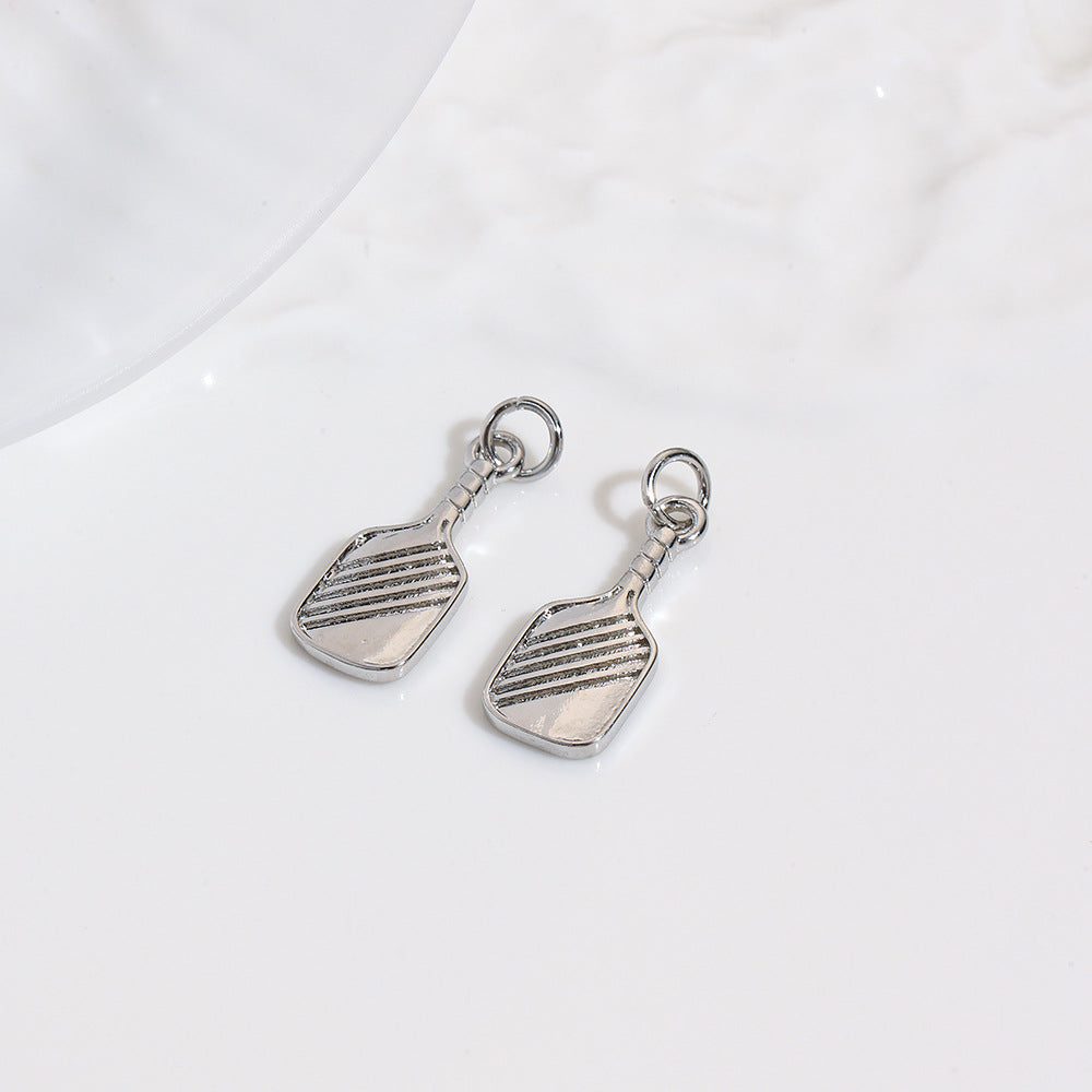 Wholesale Sports tennis racket badminton racket pendant