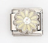 Wholesale Italian Style Flower Modular Bracelet Stainless Steel Fashion Accessory For Gift And Resale