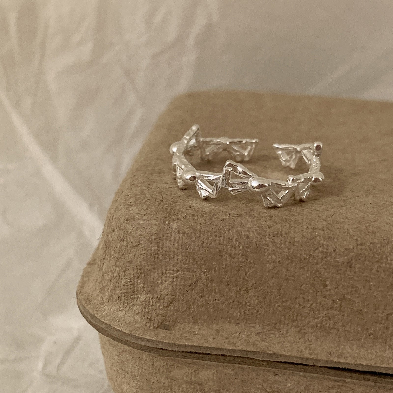 Wholesale Irregular opening adjustable versatile ring