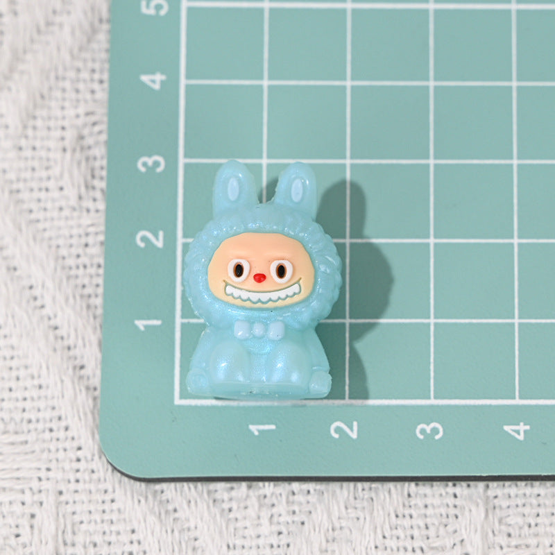 Wholesale 10pcs Rubber Cute Cartoon  Beads DIY Bead Accessories