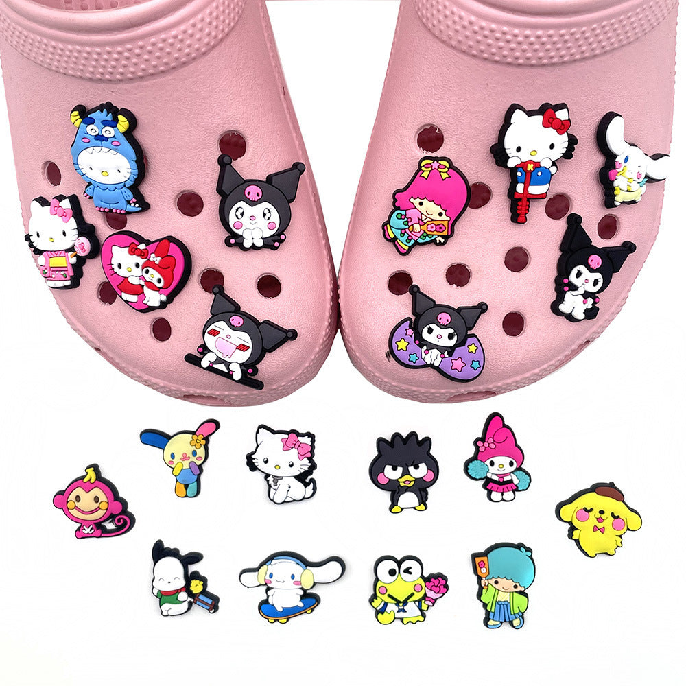 Wholesale 10pcs PVC Cave Shoes Accessories ACCVIP
