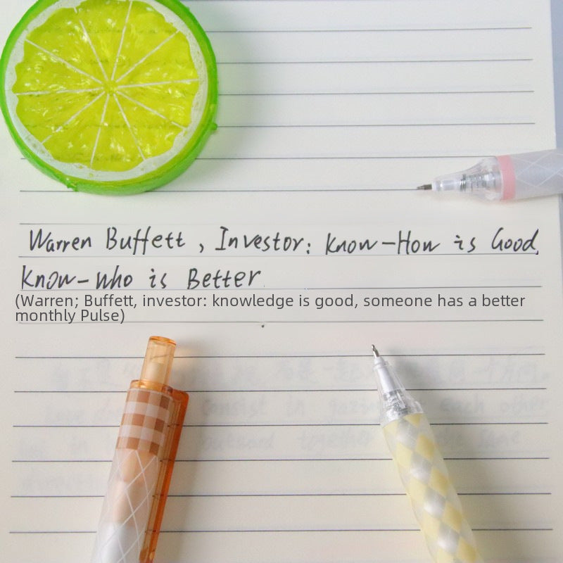 Wholesale 6pcs/set press pen  press gel pen