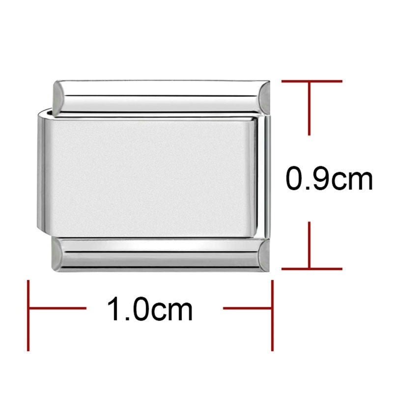 Wholesale Italian Charm Bracelet 9mm DIY Splicing Cute Creative Stainless Steel Composable Bracelet