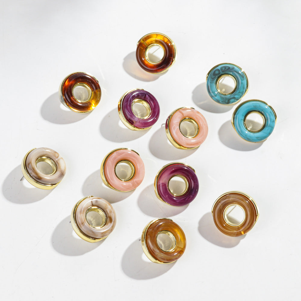 Wholesale Luxury Geometric Irregular Earrings