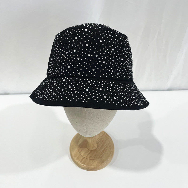 Wholesale Starry Rhinestone Bucket Hat ACC-HT-YunDa001