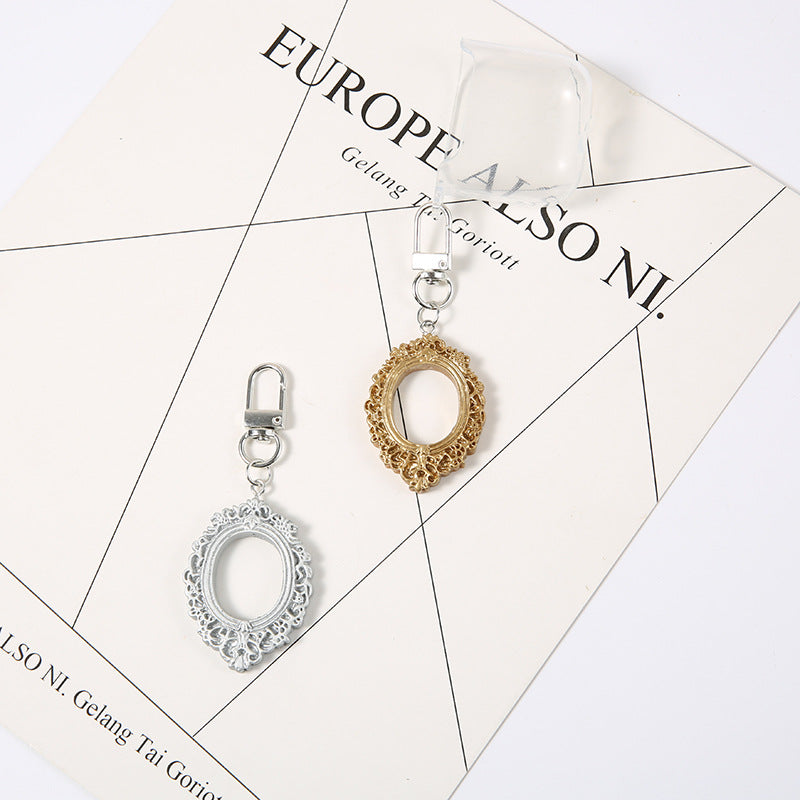 Wholesale Retro Photo Frame Frame Keychain ACC-KC-HuiMei010