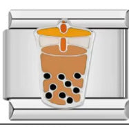 Wholesale 10pcs Italian Charm Bracelet 9mm DIY Splicing Removable Milk Tea Juice Stainless Steel Composable Bracelet