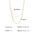 Wholesale Titanium Steel 18K plain chain necklace women O-chain clavicle chain accessories