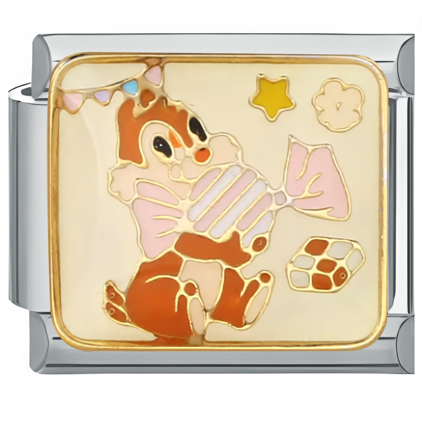 Wholesale Italian Charm Bracelet 9mm DIY  beautiful girl  Creative Stainless Steel Composable Bracelet