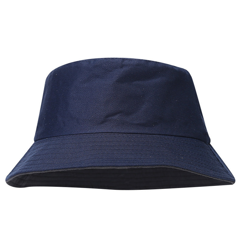 Wholesale  summer solid color fisherman hat outdoor sun bucket hat