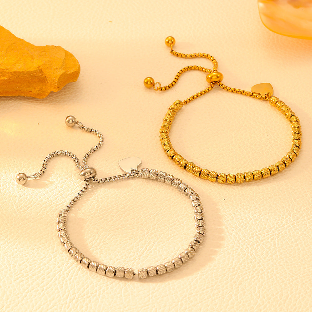 Wholesale Titanium Steel Bracelets Heart Bracelets