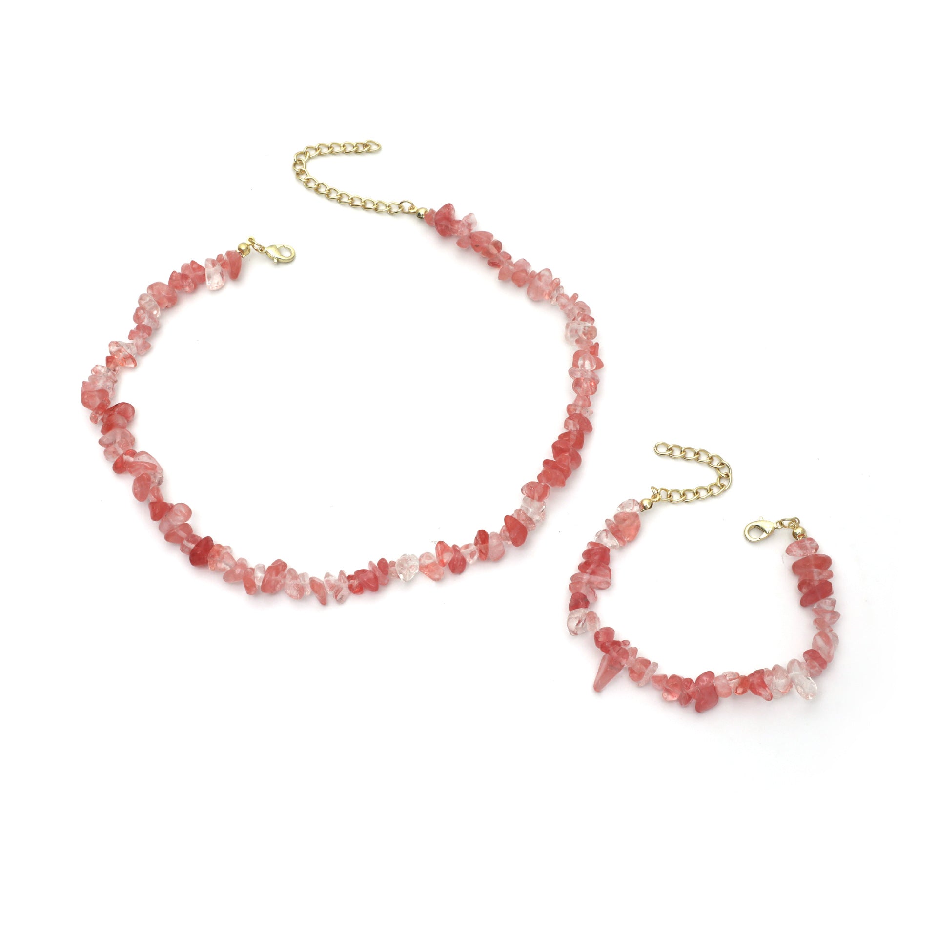 Wholesale Gravel pearl necklace bohemian clavicle jewelry