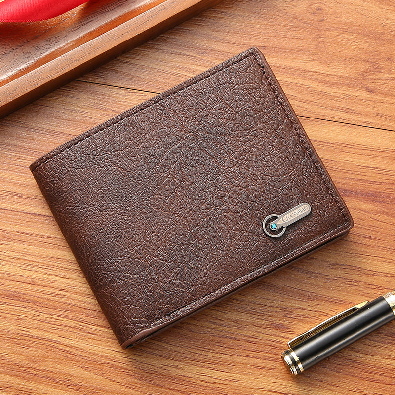 Wholesale  leather short leather wallet