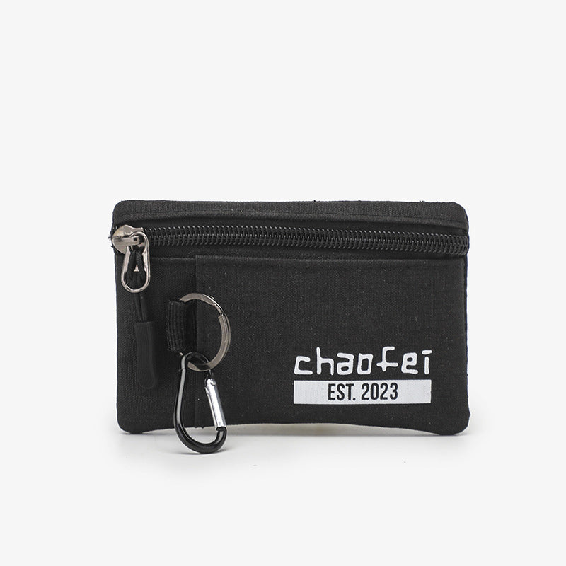 Wholesale Oxford Cloth Coin Purse Waterproof Portable Coin Bag Keychain Lanyard Keychain ACC-KC-YingLi002