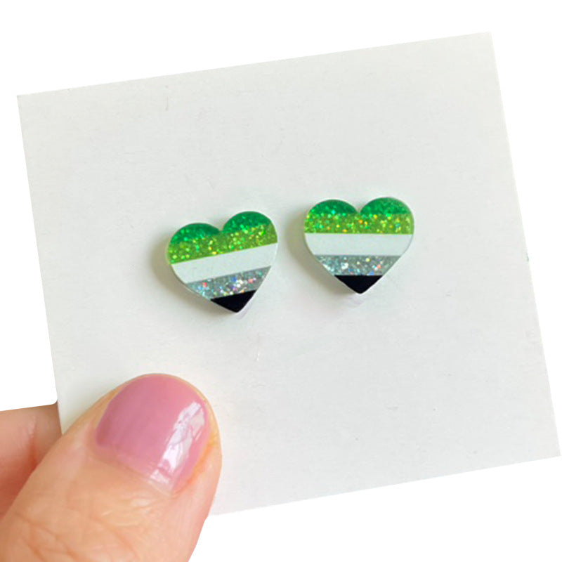 Wholesale  Rainbow Flag Earrings