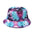 Wholesale  Tie-dye Fisherman Hat Children's Outdoor Sunscreen Double-sided Basin Hat Bucket Hat
