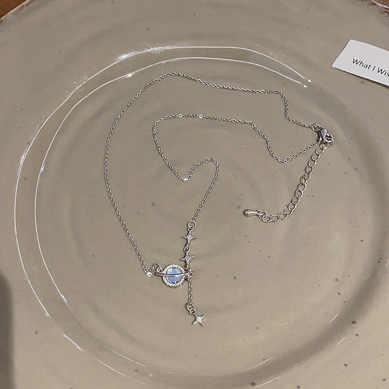 Wholesale  Titanium Steel Light Luxury Niche All-match  Necklace