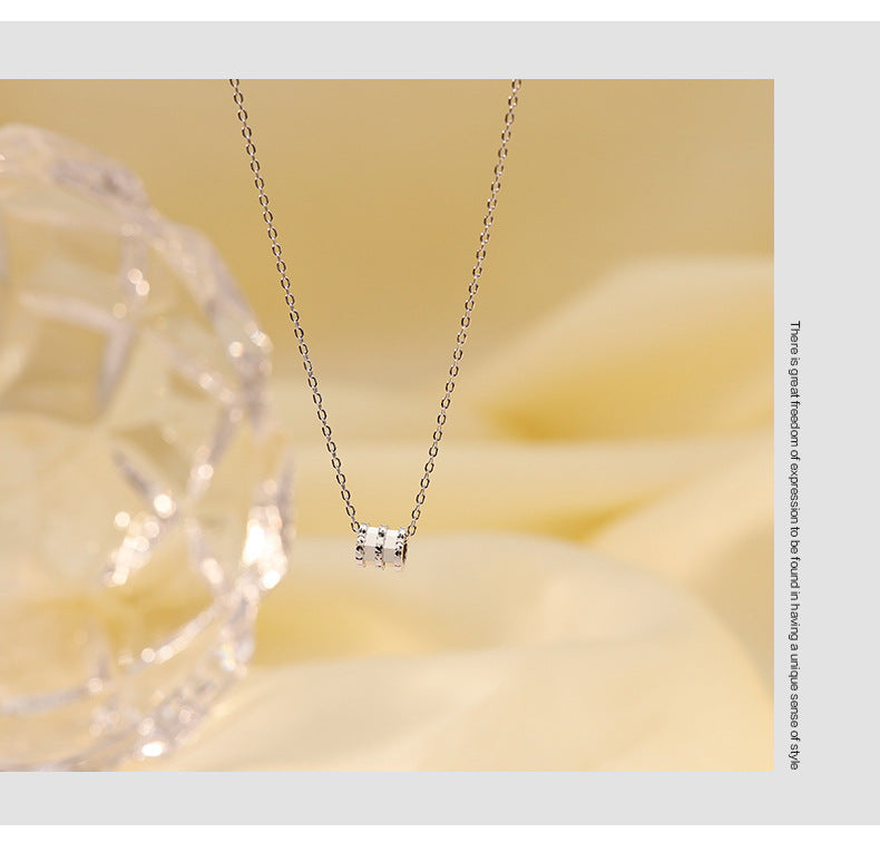 Wholesale Light Luxury Fade Resistant Titanium Steel Clavicle Necklace
