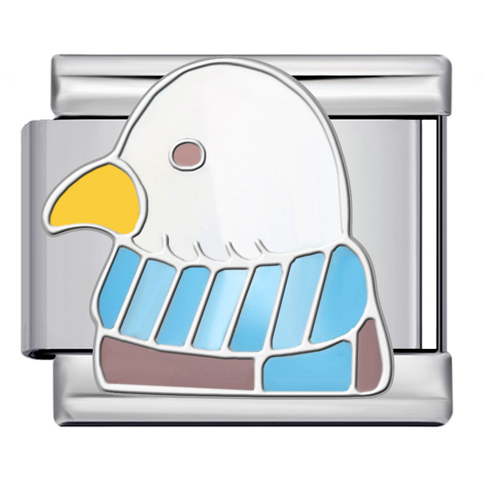 Bracelet de charme italien 5pcs 5pcs 9 mm DIY BRACET CRÉATIVE CRÉATIVE BRACILABLE COMPOSABLE