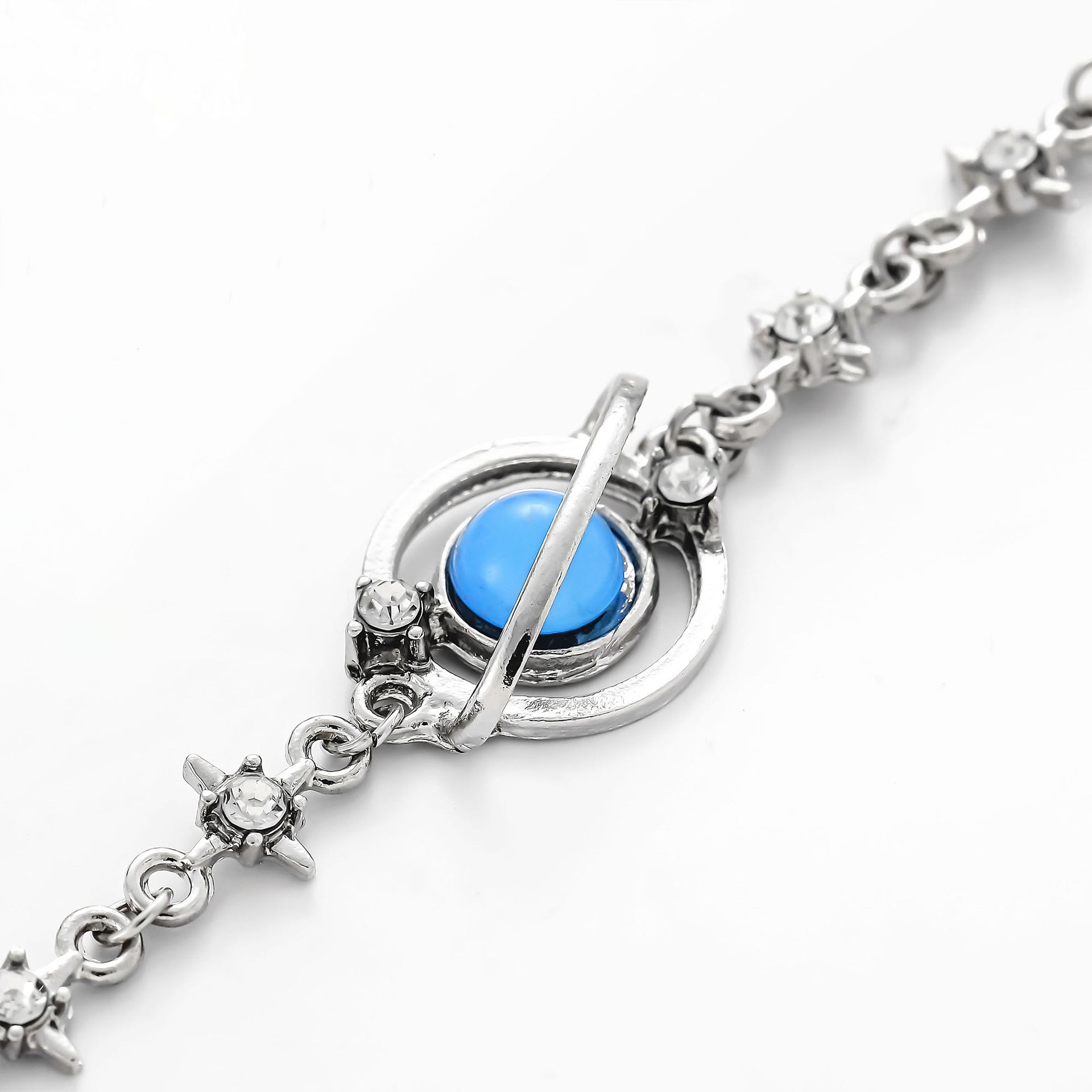 Wholesale Personalized Planet surrounding shape sapphire star adjustable bracelet