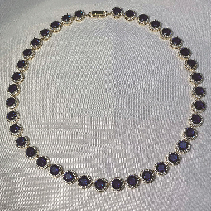 Wholesale light luxury egg-shaped earrings bracelet necklace