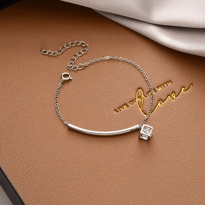 Wholesale Pearl Bracelet Titanium Steel Bracelet Couple Bracelet ACC-BT-Panshi001