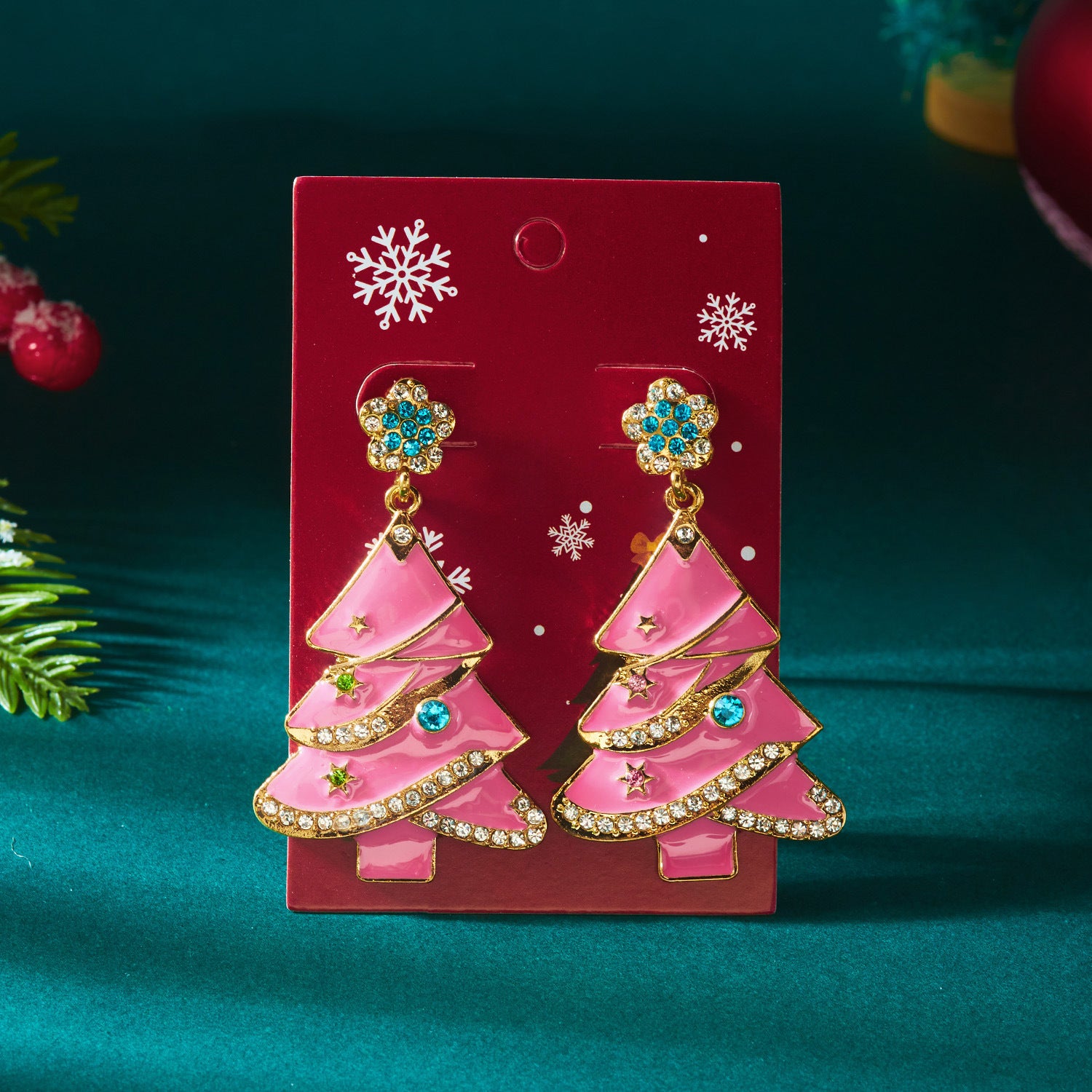 Wholesale Christmas bell earrings