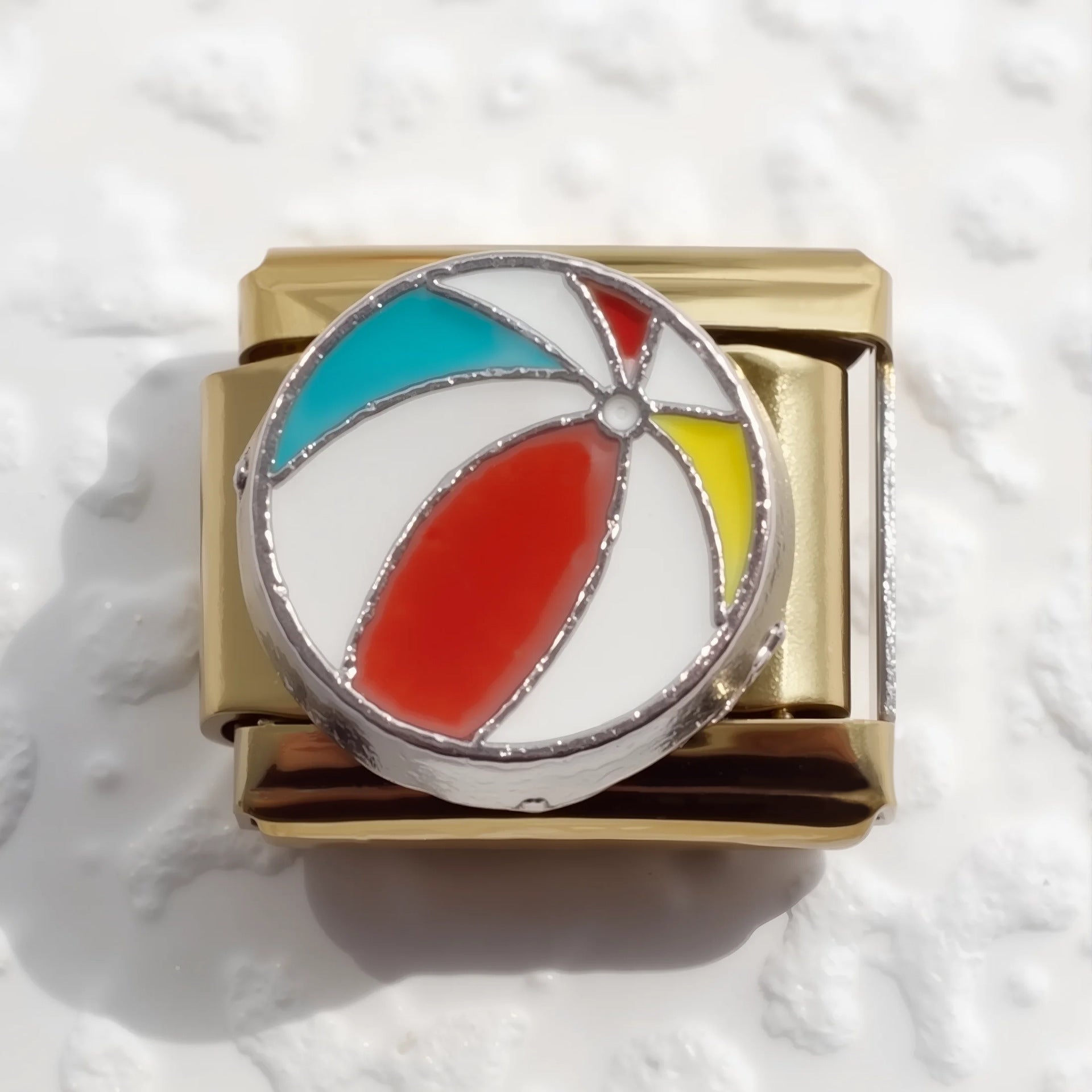 Wholesale 5pcs Italian Charm Bracelet 9mm DIY Splicing Sports Stainless Steel Composable Bracelet