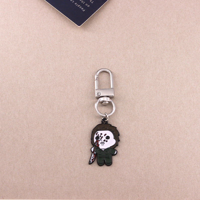 Wholesale Halloween Horror Clown Ghost Alloy Keychain ACC-KC-QiChen004