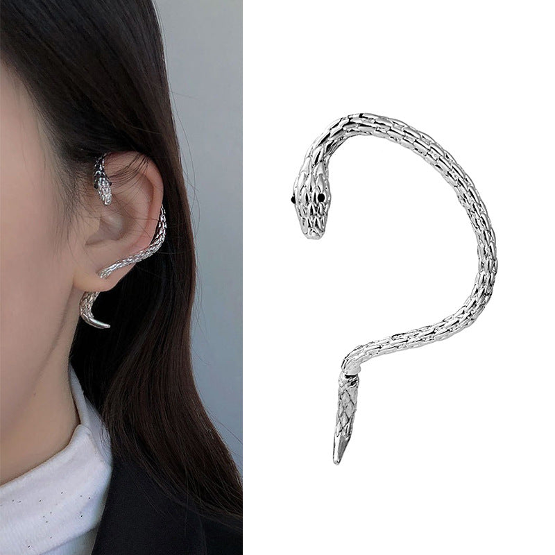 Wholesale  full diamond butterfly snake-shaped earrings