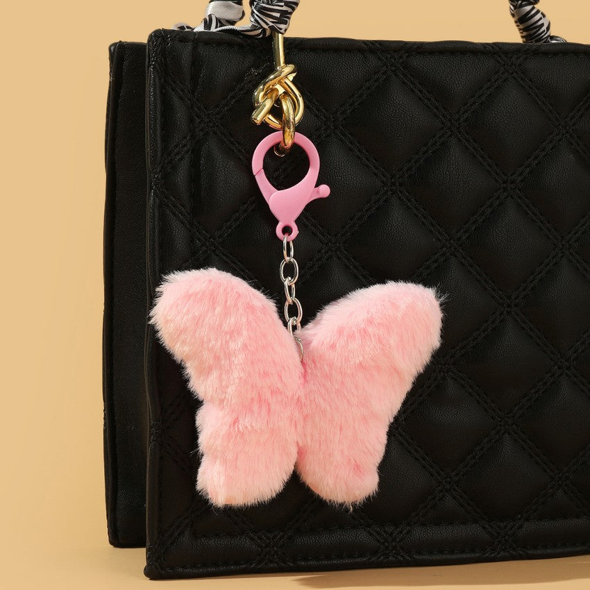 Wholesale Cute Plush Butterfly Keychains ACC-KC-RongRui011