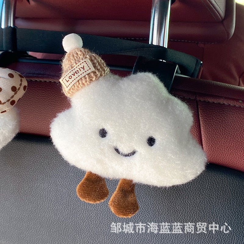 Wholesale  Cute Plush Car Keychains