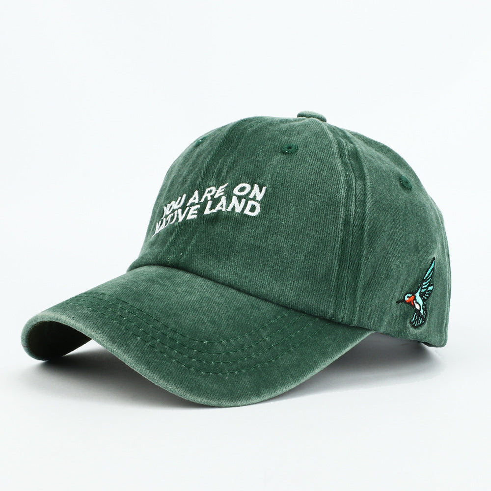 Wholesale Hummingbird Embroidery Cotton Baseball Cap ACC-HT-RongZhao023