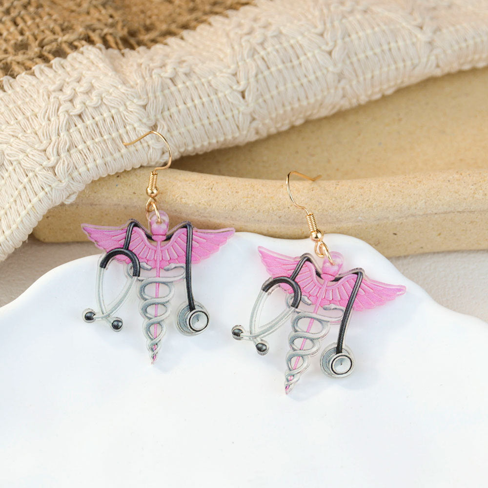Wholesale Water Cup Acrylic Earrings
