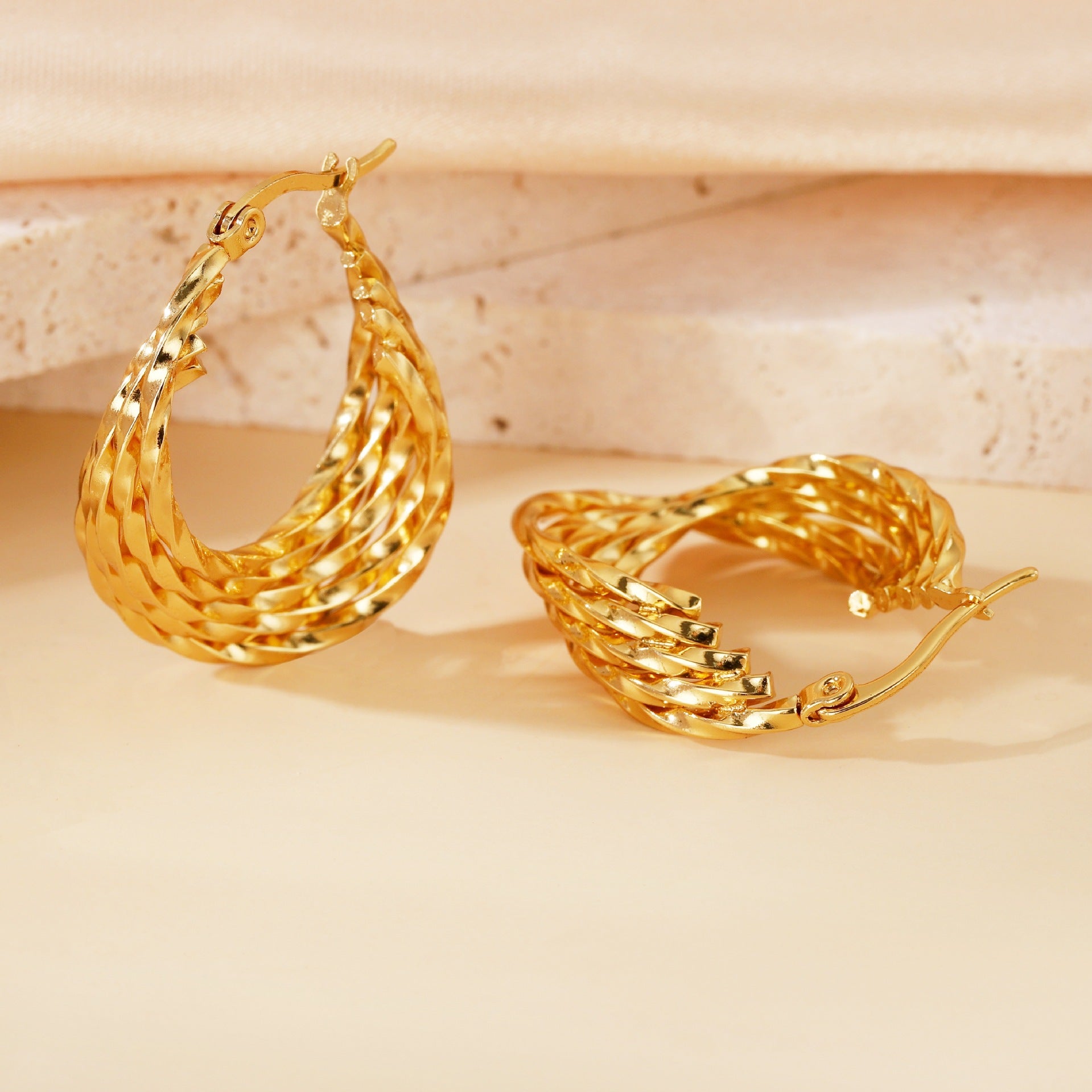 Wholesale titanium steel  non-fading earrings