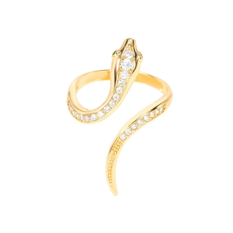 Wholesale Stylish Bird Motif Copper Ring Fashion Accessory for Resale