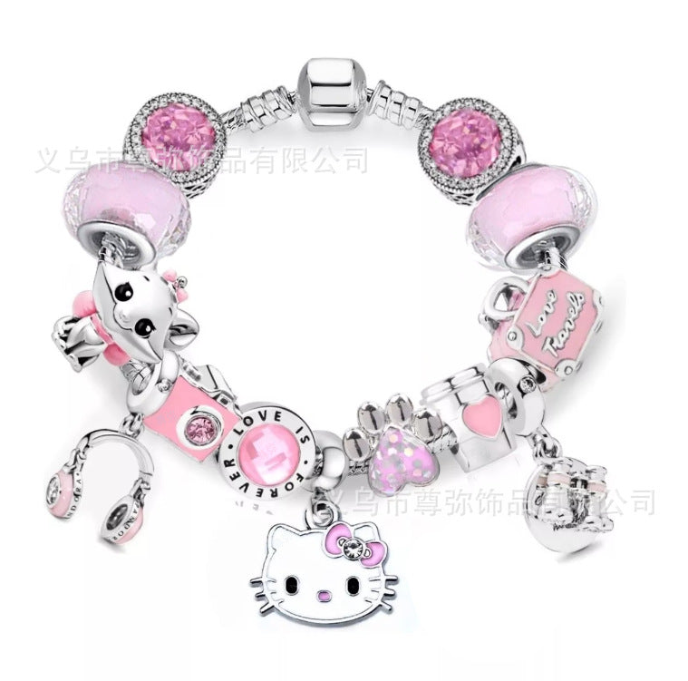 Wholesale sy Cat Mermaid Bracelet,  Alloy Electroplated Fashion Accessory for Gift