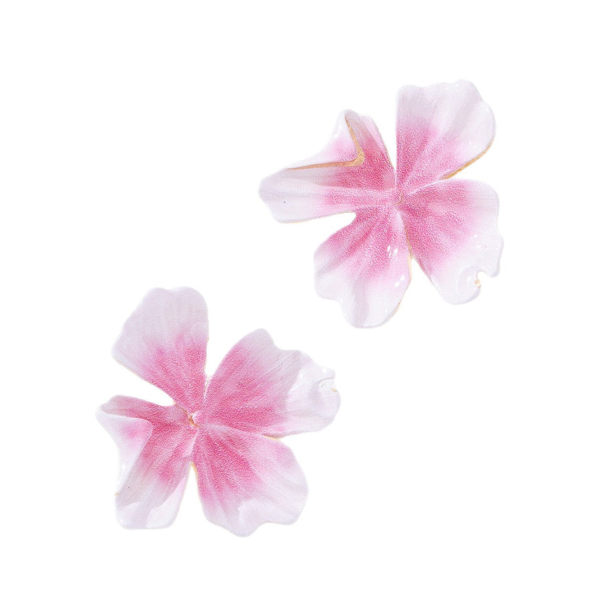 Wholesale Elegant Pink Gradient Flower Earrings for Women - Stylish Party Wear &  Gift