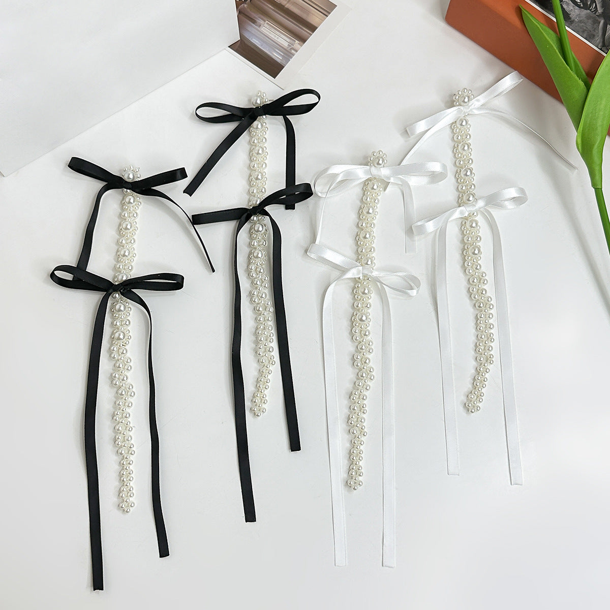 Wholesale Tassel Earrings Bow Ribbon Crystal Flowers Crystal Earrings ACC-ES-KunJuan002