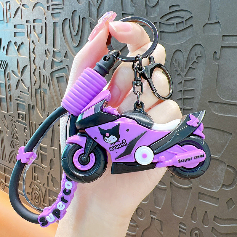 Wholesale Cartoon Motorcycle Keychains Creative Keychain ACCVIP-KC-SJ002