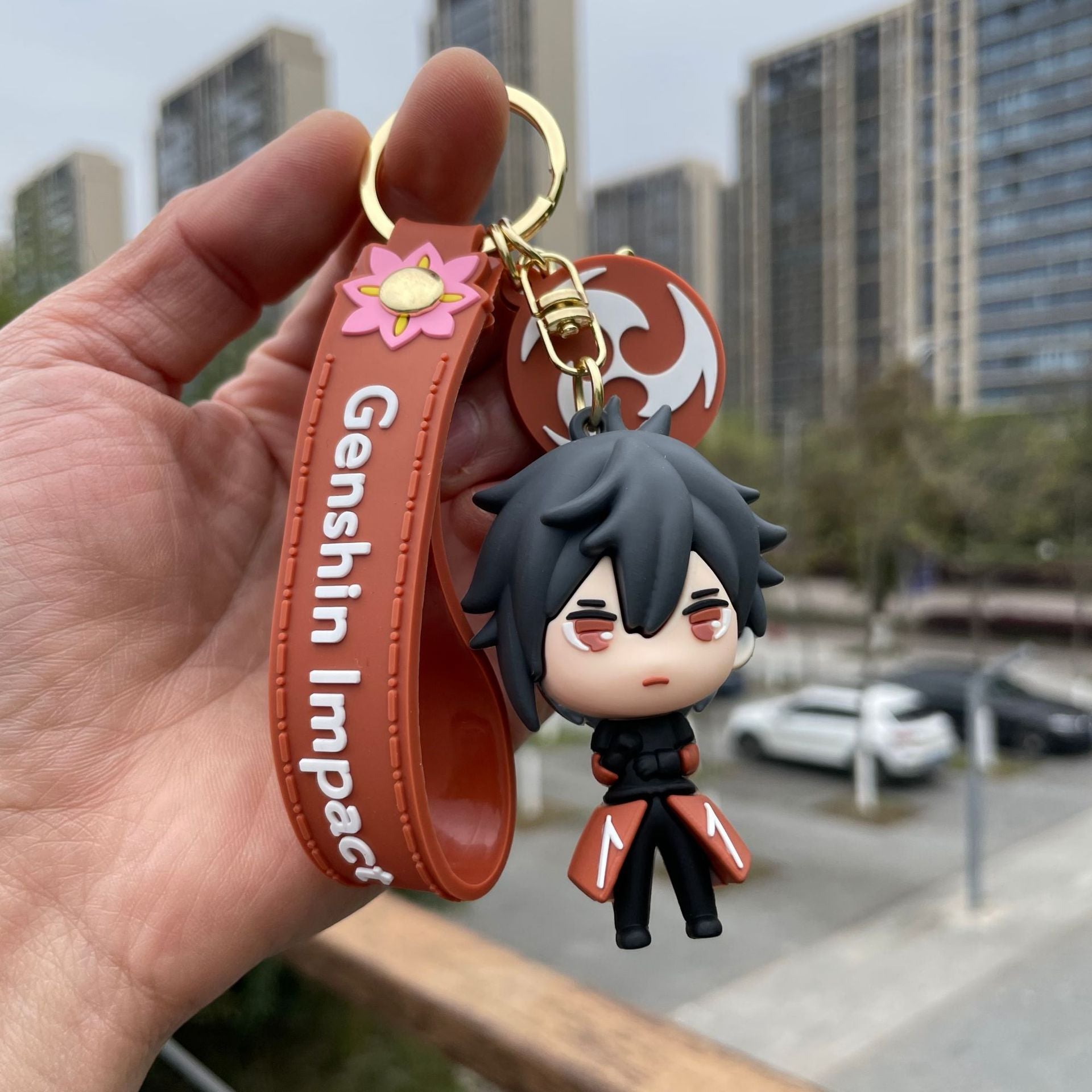 Wholesale Cartoon Cute Silicone Keychains ACC-KC-Yaop003