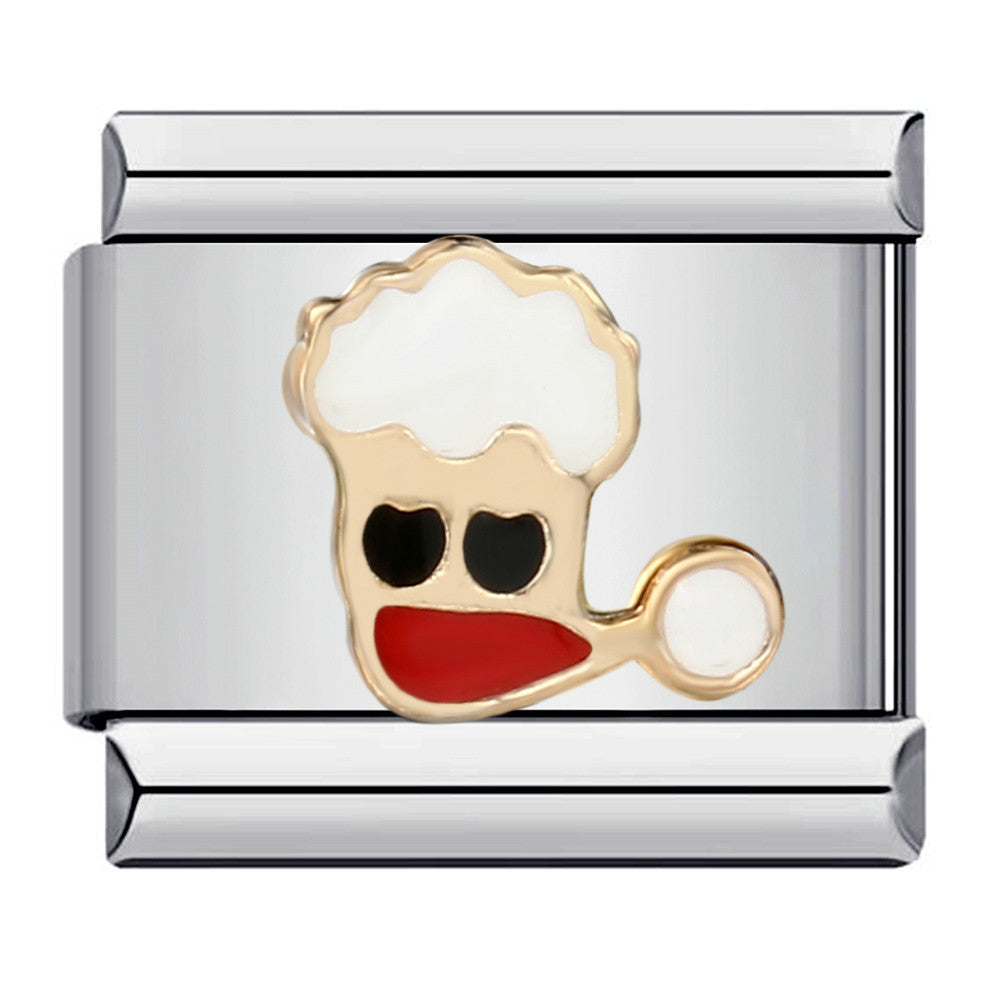 Wholesale Italian Charm Bracelet 9mm DIY Splicing Removable Christmas Party Stainless Steel Composable Bracelet